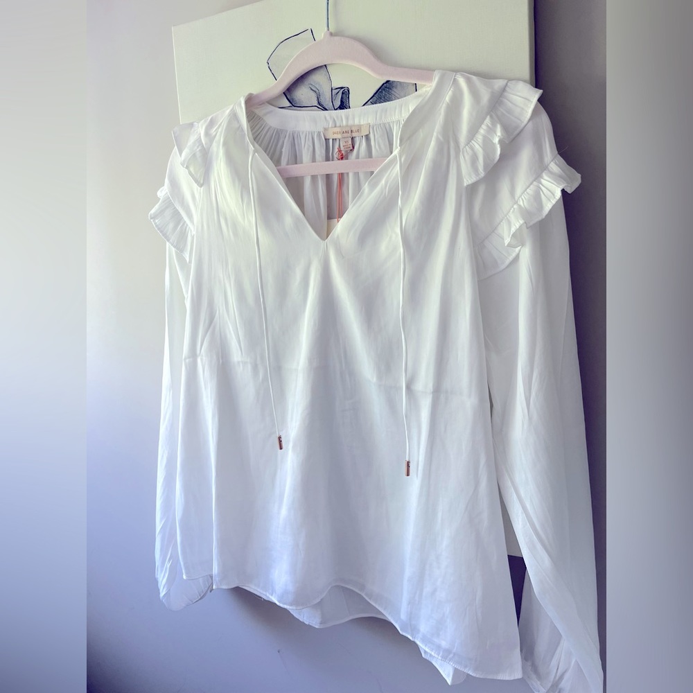 Beautiful blouse for skies are blue